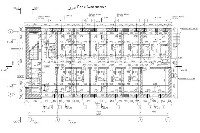 План 1 этажа. СПА-комплекс "Ямские бани"